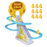 9 cute duck climbing baby toy