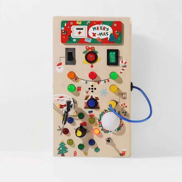 wooden led light montessori toys low price