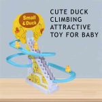 9 cute duck climbing baby toy