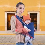 Bear Baby Carrier Bag black