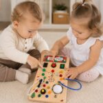 x-mas sensory busy board