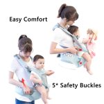 AIEBAO baby carrier navy blue
