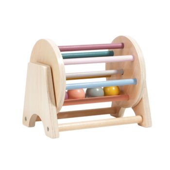MIMU Baby Montessori Wooden Spinning Drum Early Education Toys For 6 Months To 3-Year-old Gift UK
