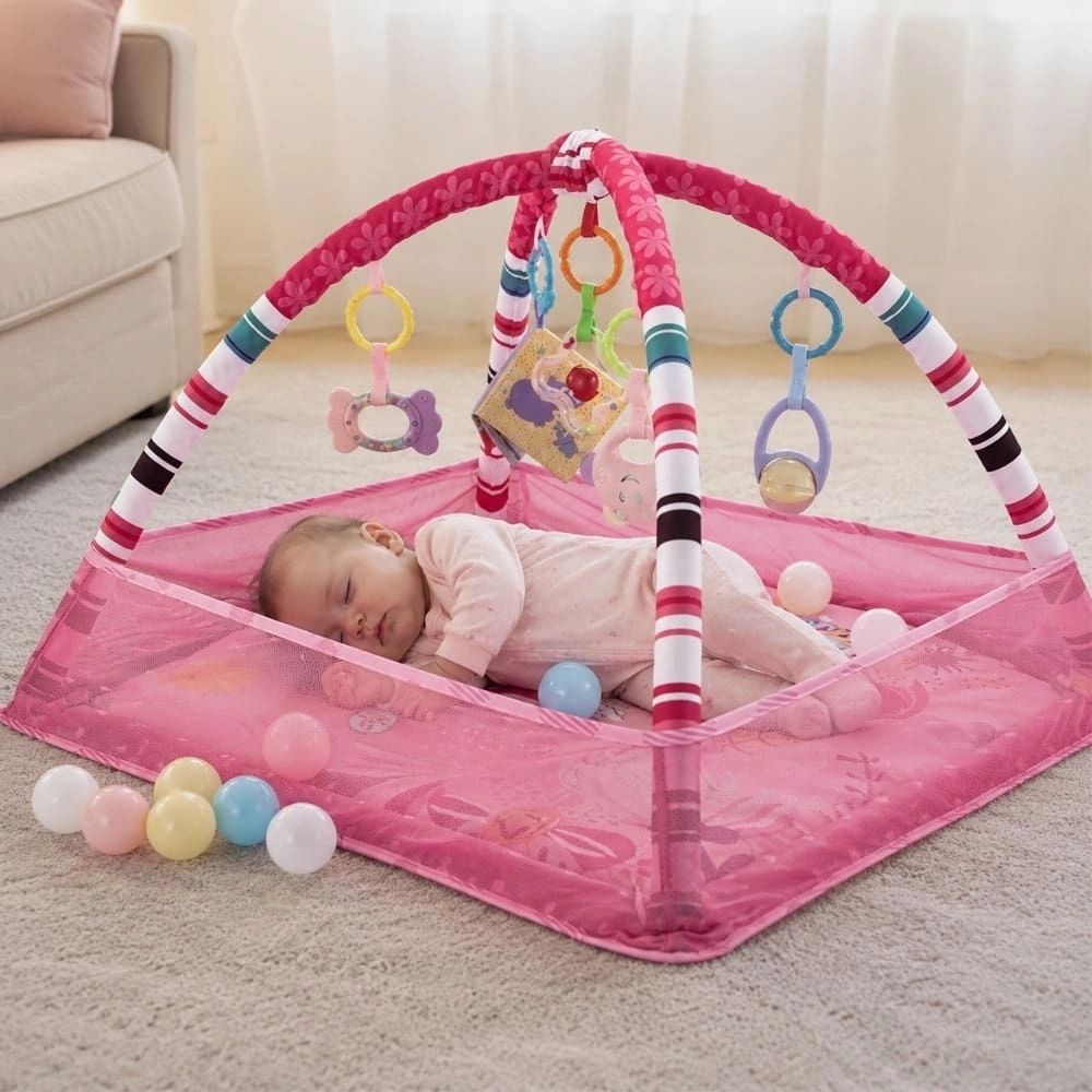 Pink Gym Mat - 5