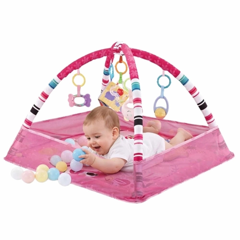 Pink Gym Mat- 6