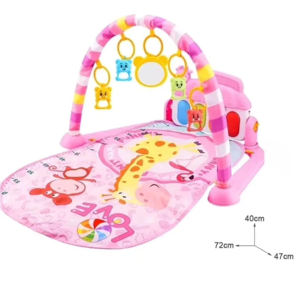 Pink gym play mat - 1