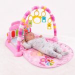 Pink gym play mat