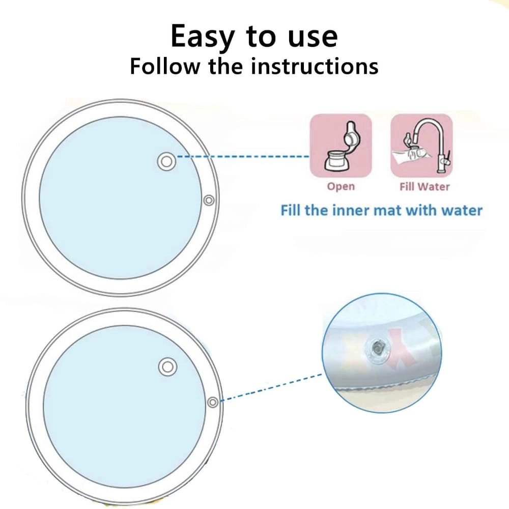 Round soft baby mat - 3