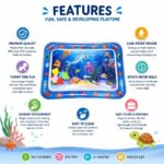 Square inflamable water mat
