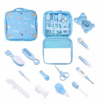 MIMU Newborn Baby 13-Pack Healthcare Hygiene Kit Grooming Nursery Care Essentials with Bag Online Price Uk