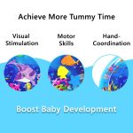 inflatble baby tummy play mat