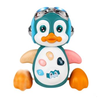 MIMU Baby Penguin Interactive Musical Toy with Lights & Sounds Infant Crawling from 6 Months to 2 Years Old