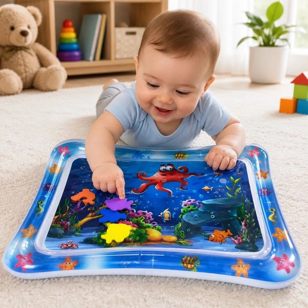 square inflatable octopus mat - 3