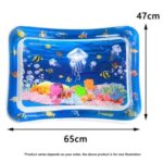 square jelly fish tummy mat