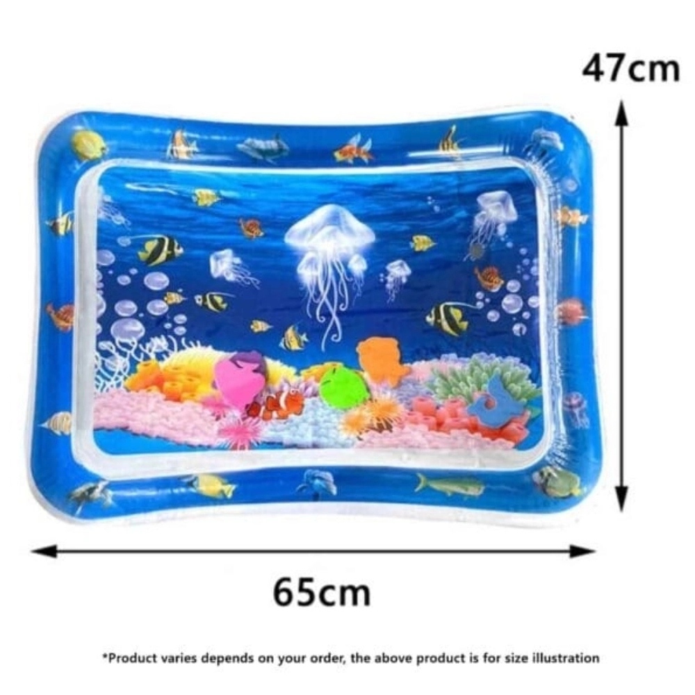 square jelly fish tummy mat - 1