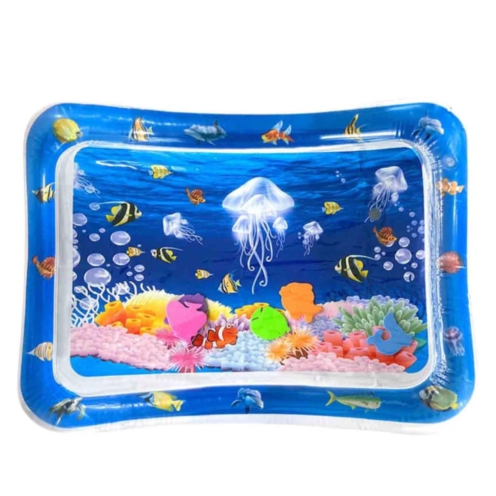 square jelly fish tummy mat