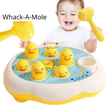 Montessori Whack-a-mole Game Hammer Fun Toy For Babies Kids Birthday Gifts Online UK
