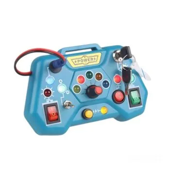 Montessori Playstation Joystick Busy Board Toys Activity Travel Educational Learning Preschool Toys for Toddlers Kids Babies