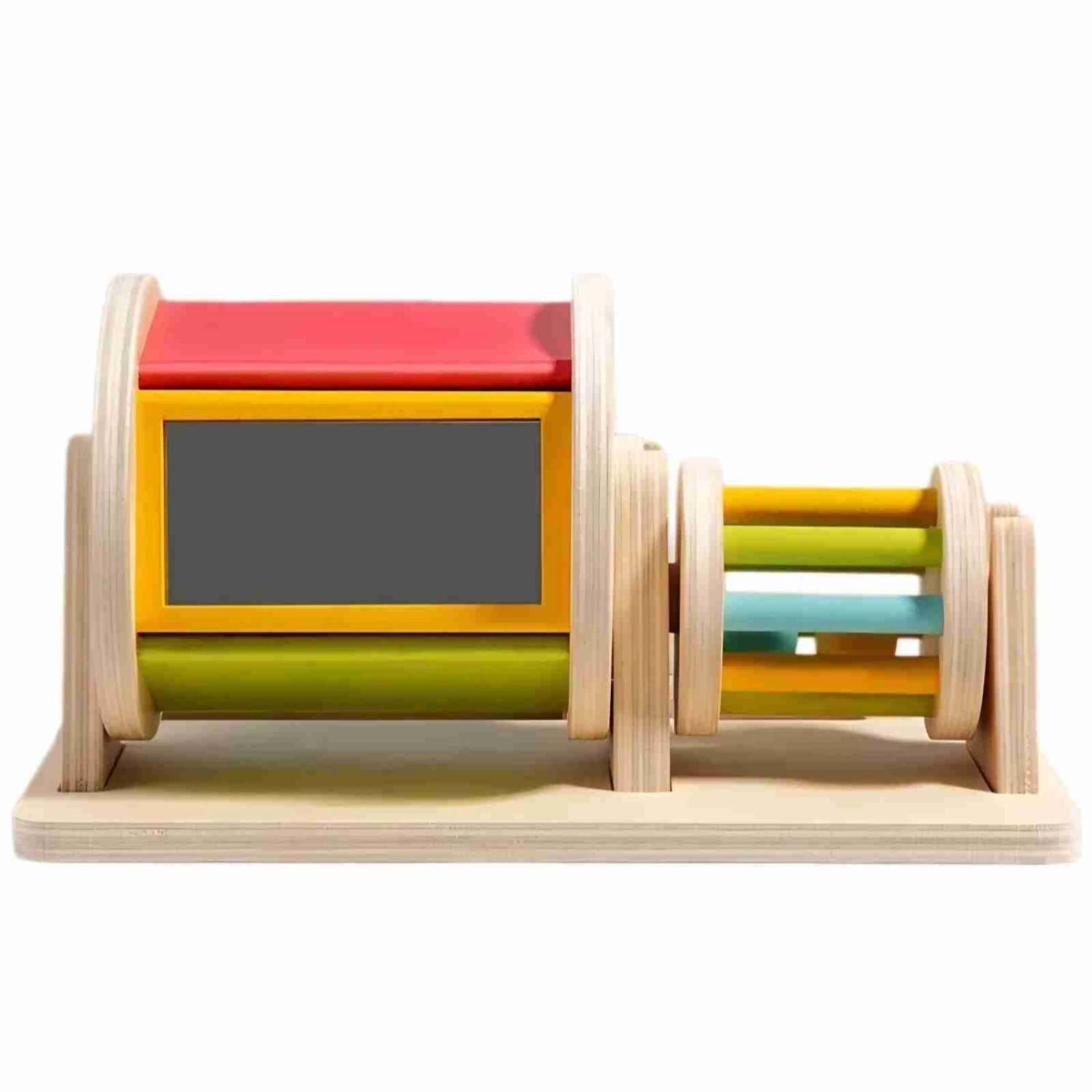 2-in-1 Wooden Spinning Drum (1) (1) 2-in-1 Wooden Spinning Drum