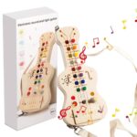 Wooden Guitar Musical Toy with LED Lights (3)