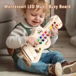 Wooden Guitar Musical Toy with LED Lights (3)