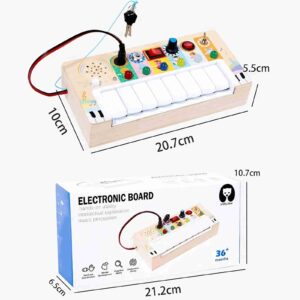 Montessori Piano Keyboard Busy Board