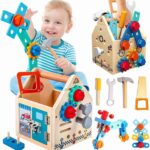 Wooden Toolbox Toy Set