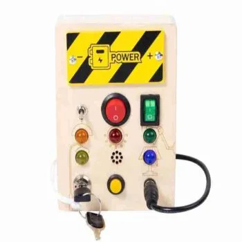 Montessori wooden busy board UK