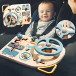 wooden busy board with steering wheel (5)