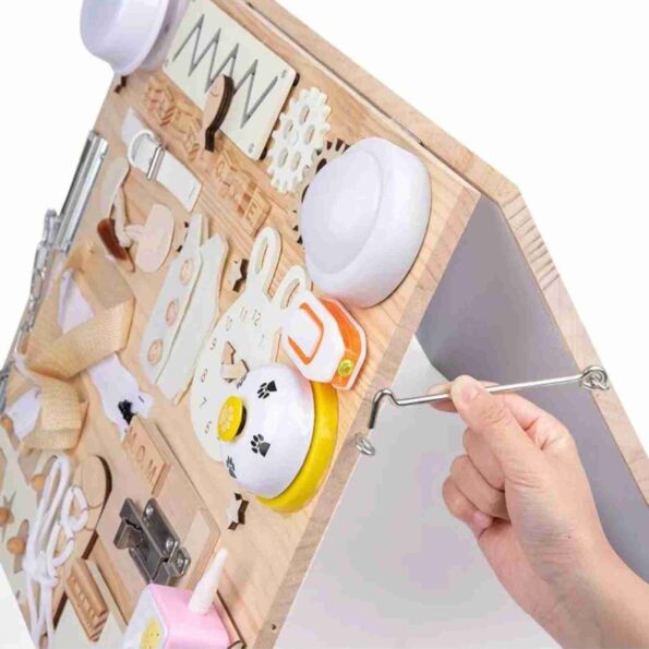 Double sided busy board