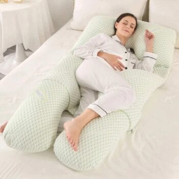 U-Shaped Bamboo Fibre Pregnancy Pillow – Maternity Pillow for Pregnant Women | UK Maternity Pillows