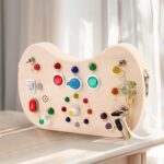 Busy Board Toy with LED Lights (1)