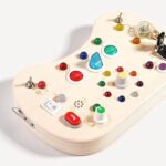 Busy Board Toy with LED Lights (1)