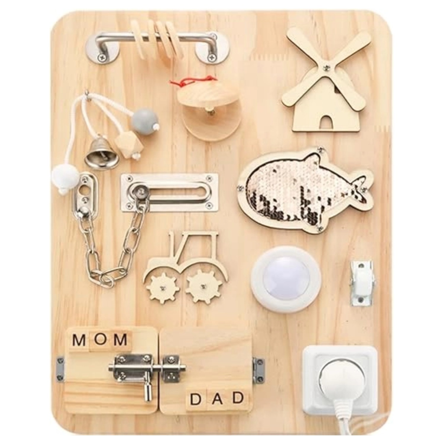 Montessori Busy Board | Personalised Busy Board UK Kids