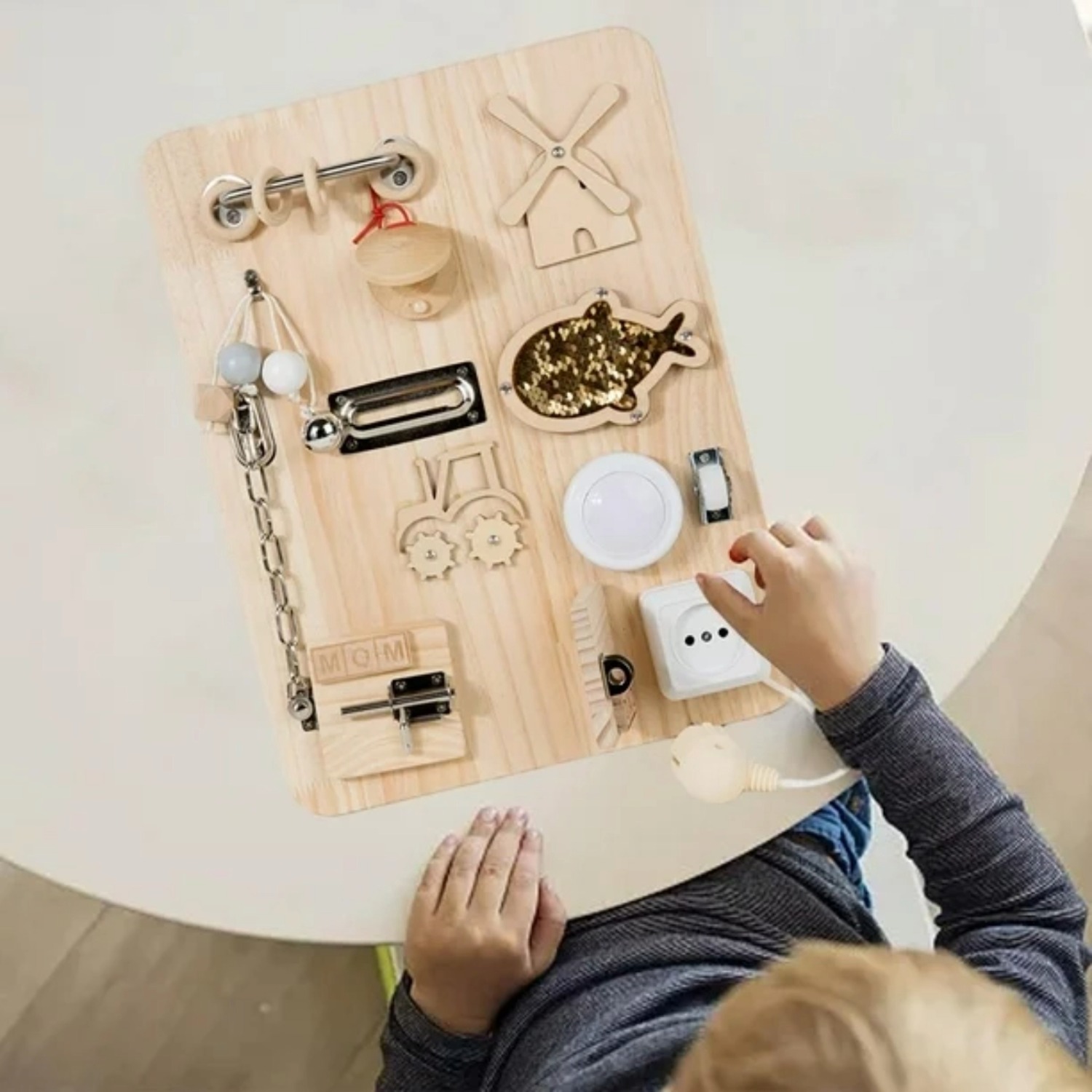 Montessori sensory board UK (8)