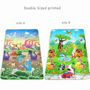 reversible baby play mat