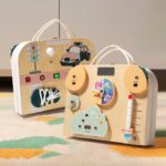 Montessori Busy Board Toy Toolbox for Kids