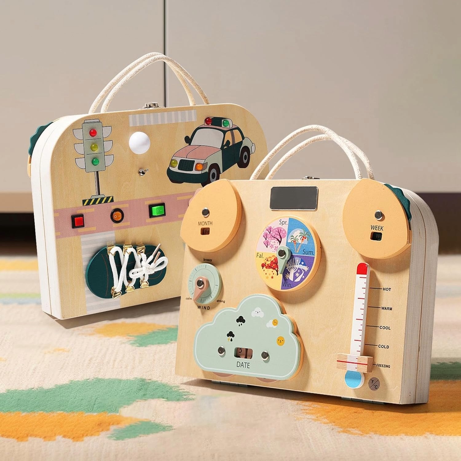 Montessori Busy Board Toy Toolbox for Kids (5)