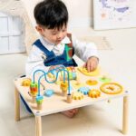 8-in-1 Montessori Wooden Busy Board (4)