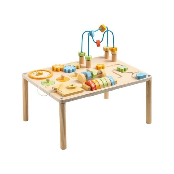8-in-1 Montessori Wooden Busy Board