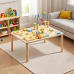 8-in-1 Montessori Wooden Busy Board (4)