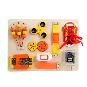 Montessori Busy Board for Toddlers