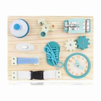 Wooden sensory toy for kids 3–4 years