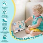 Montessori Activity Busy Board (11)