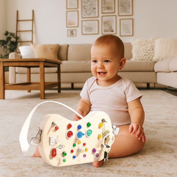 Wooden Busy Board Toy