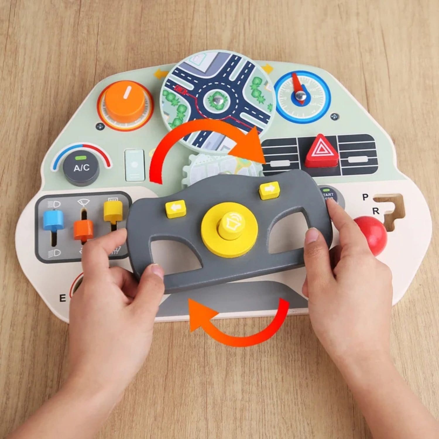 Kids Steering Wheel Sensory Toy (9)
