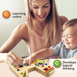 Montessori aeroplane busy board