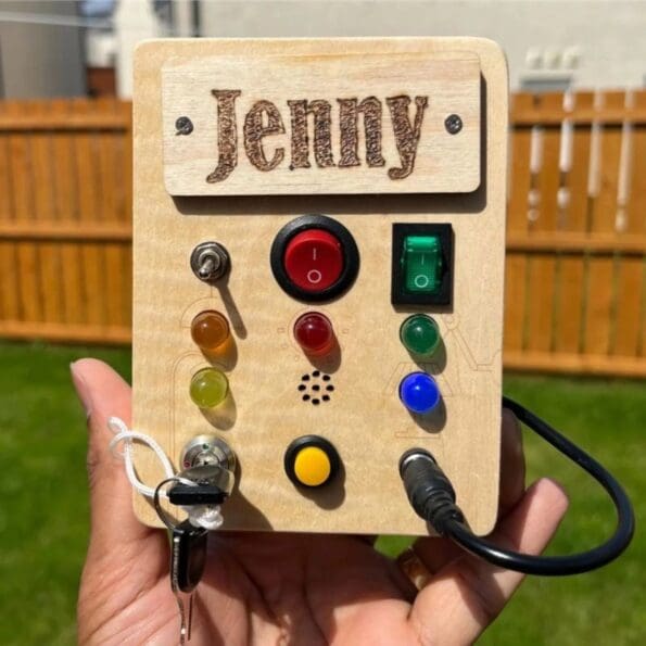 LED Light Switch Busy Board