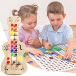 wooden guitar busy board (1)