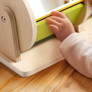customed name toys spinning drum toy